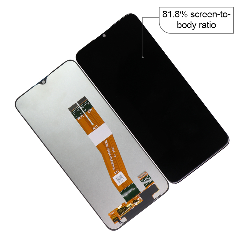 Tela LCD de 6,5 polegadas para Samsung Galaxy A02S A025 tela LCD de telefone celular digitalizador de tela sensível ao toque