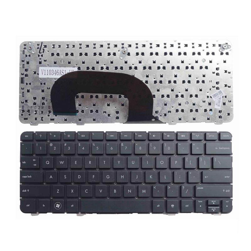 Novo teclado americano para teclado de laptop HP Pavilion DM1-3000 layout inglês