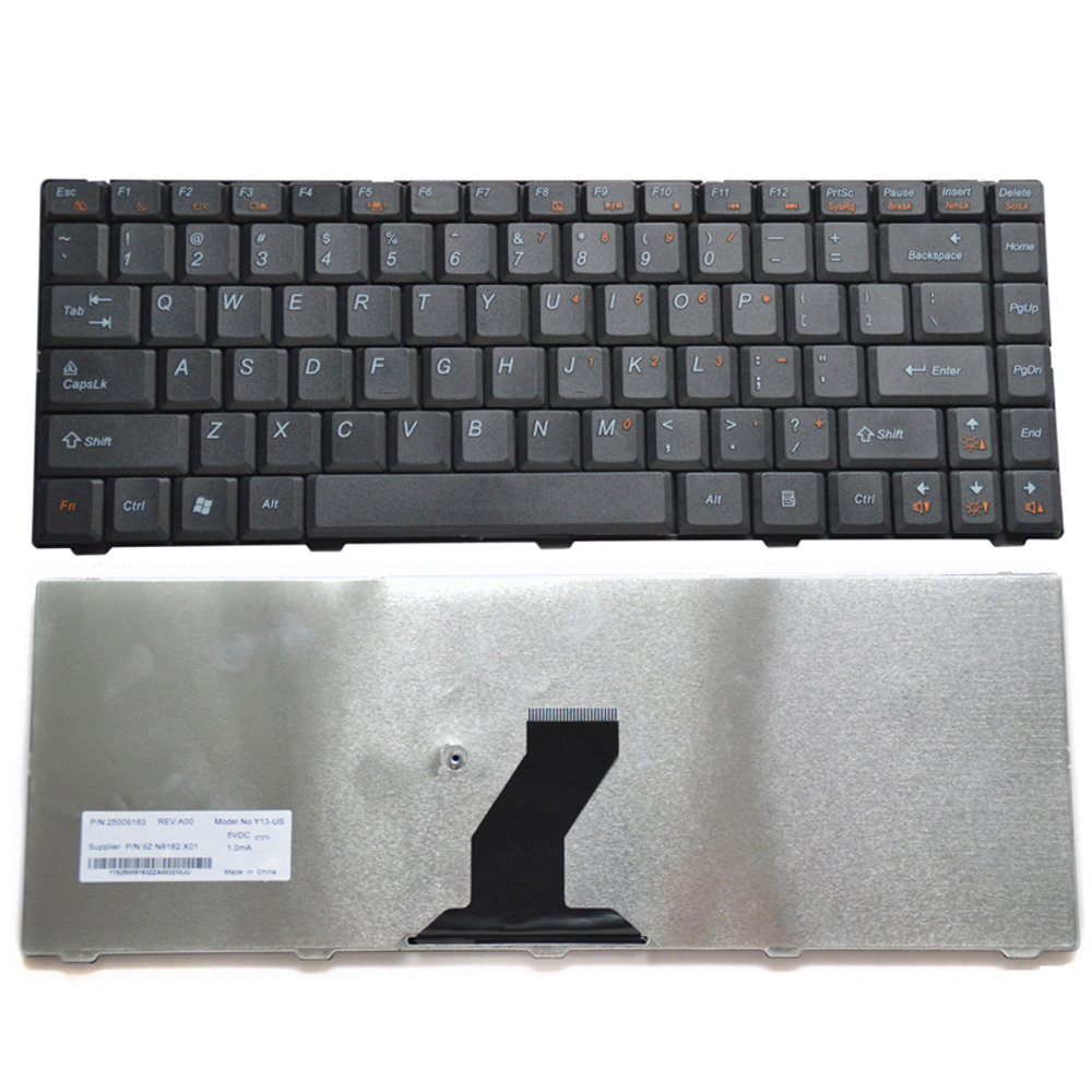 Teclado inglês para laptop para substituição de notebook Lenovo B450 teclado layout dos EUA