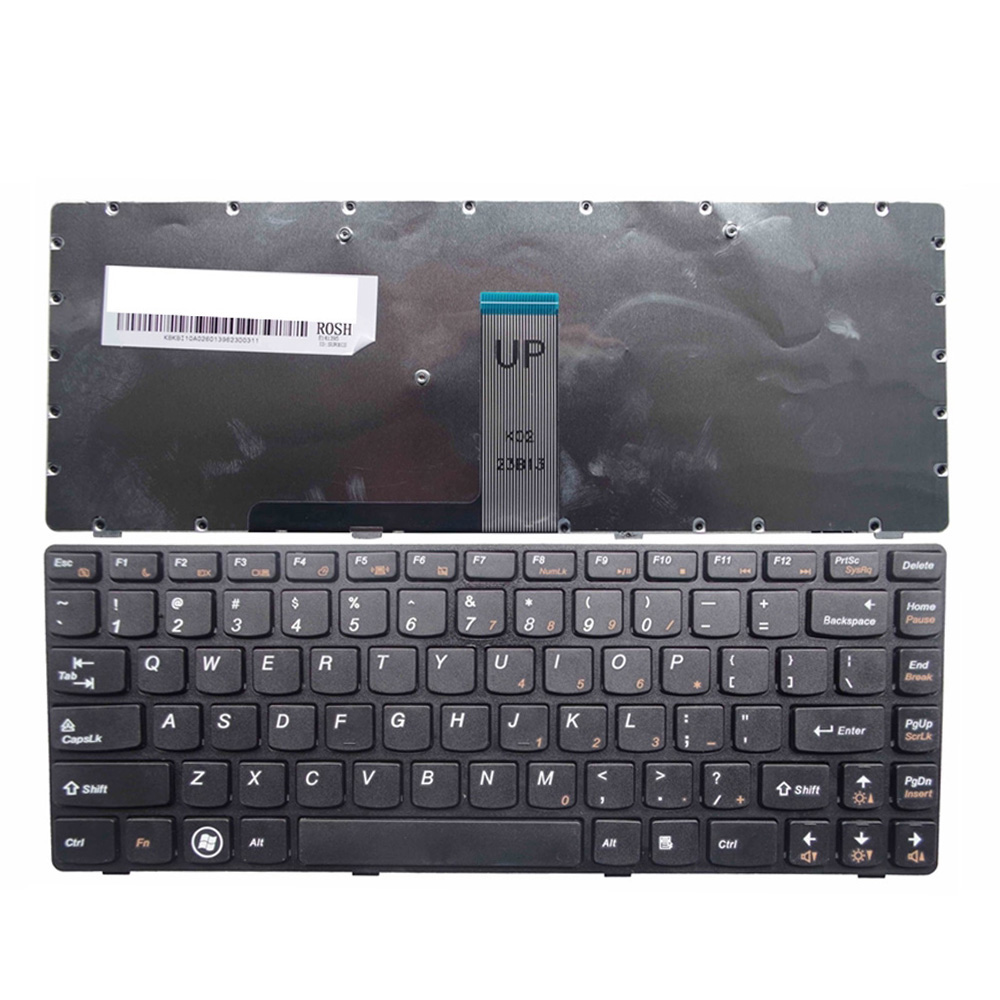 Para teclado de laptop Lenovo G480 substituição teclado de layout em inglês dos EUA