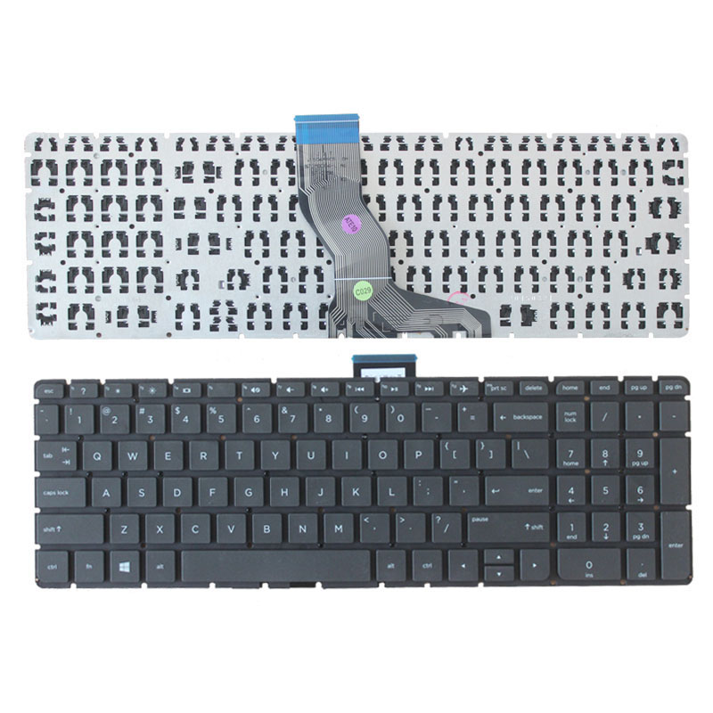 Novo teclado americano para laptop HP Pavilion 15-AB layout em inglês