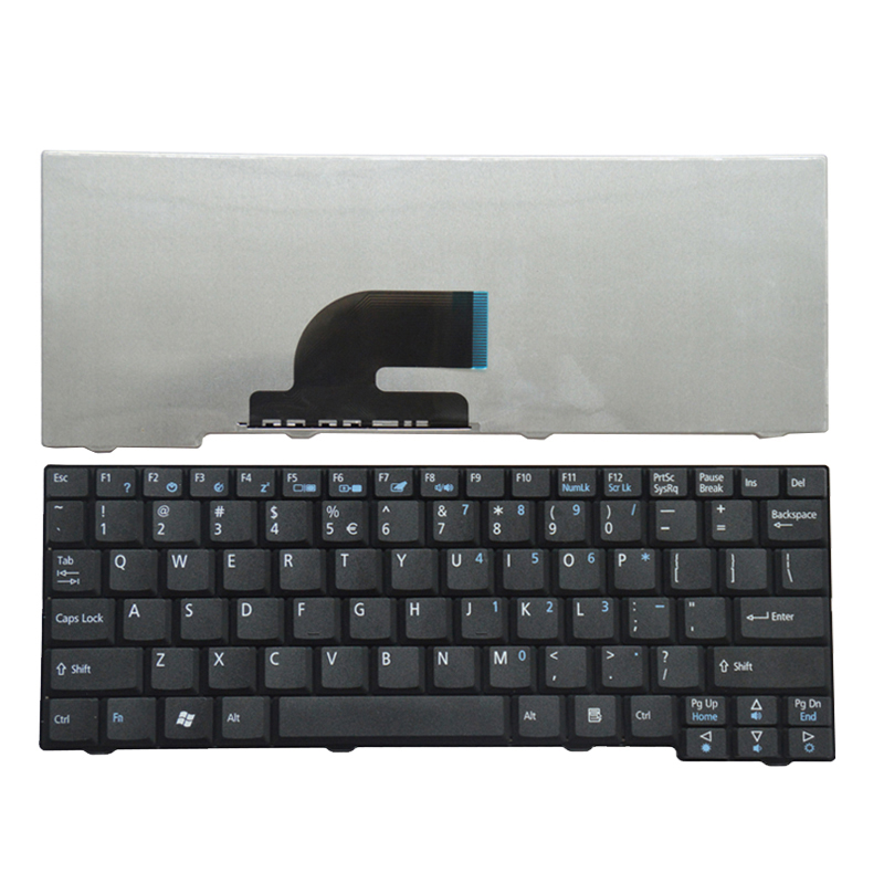 Novo para ACER Aspire One D250 teclado inglês americano
