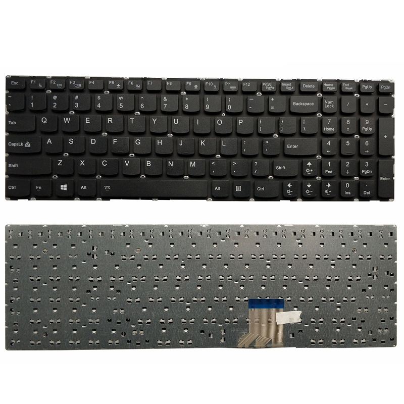 Novo teclado de laptop para teclado Lenovo Y50-70 EUA