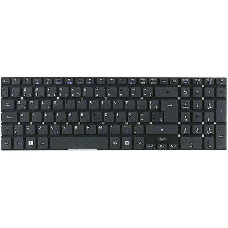 Teclado de laptop para o layout do teclado ACER ASPIRE E5-511-C7NE