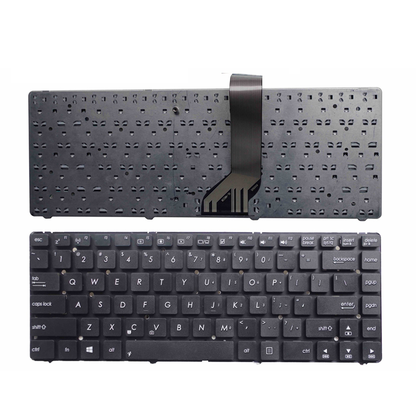 Layout de teclado americano por atacado para teclado portátil ASUS A45A