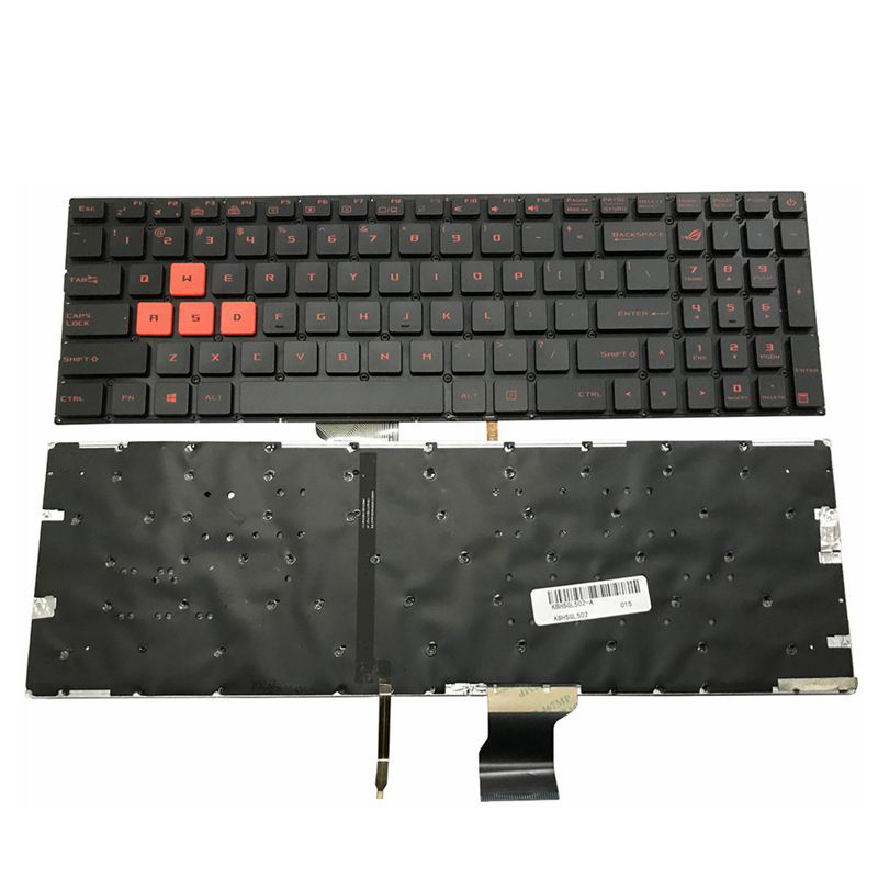 Novo teclado de laptop americano para ASUS GL502 layout americano