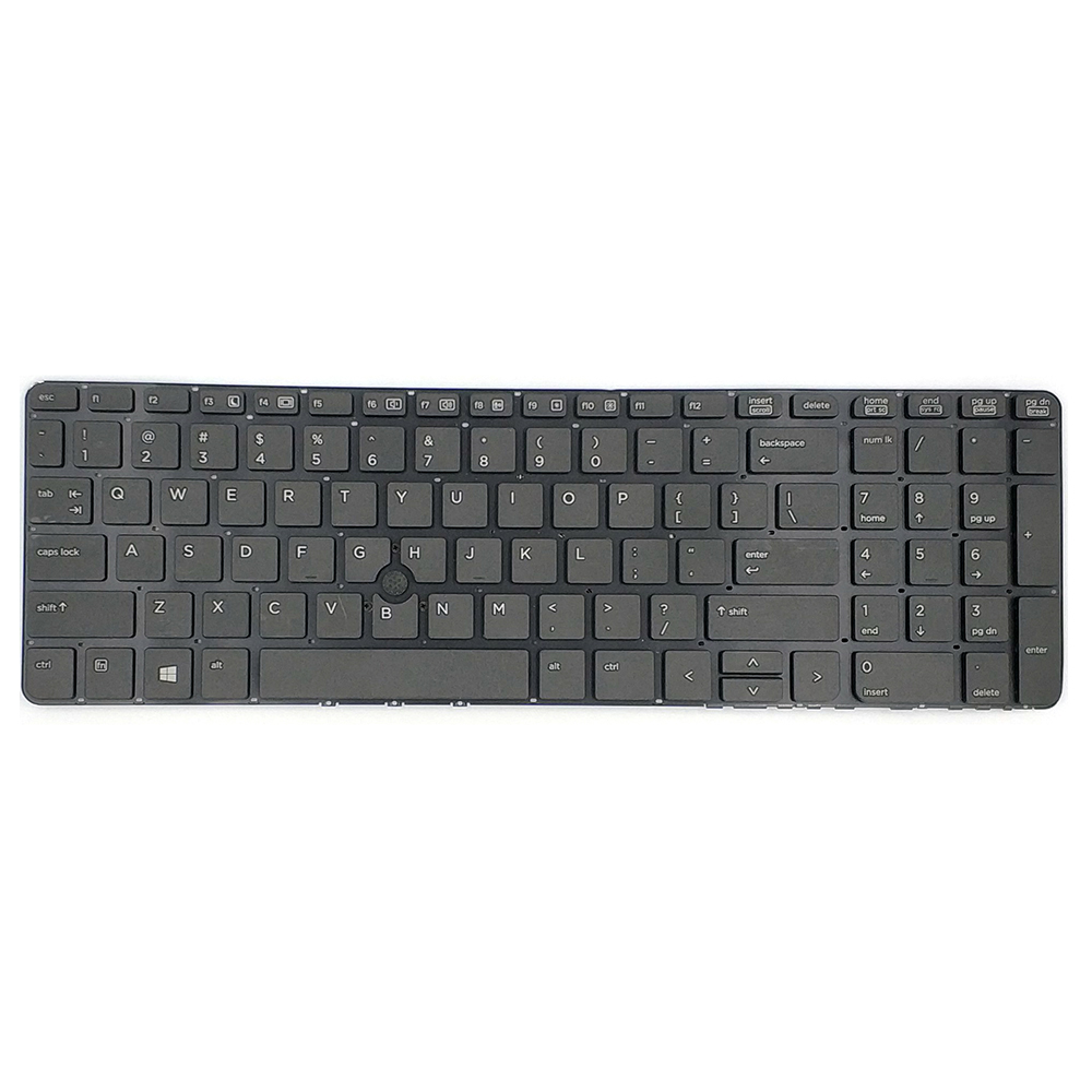 Teclado de laptop para HP Probook 650 G1 com bastão apontador sem moldura teclado americano