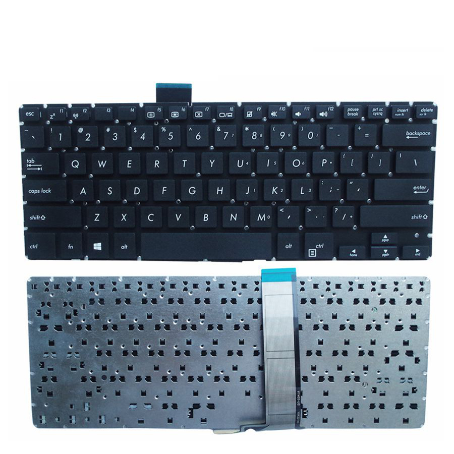 Novo teclado de laptop inglês para teclado ASUS PU451 sem moldura