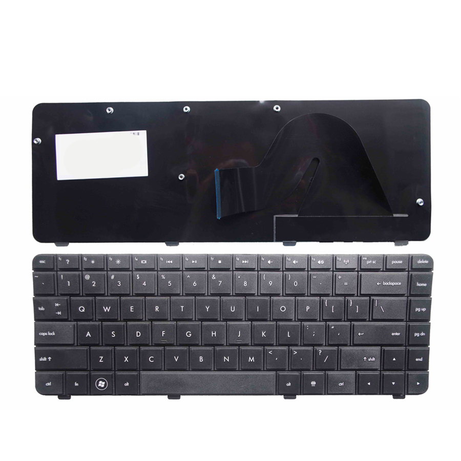 Novo teclado americano para teclado de laptop HP CQ42 layout em inglês