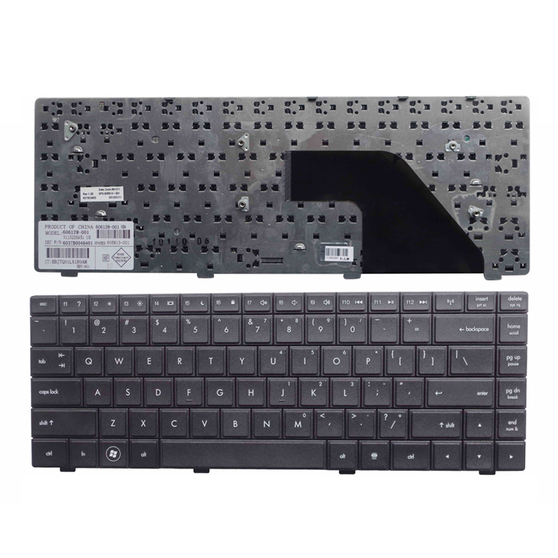 Novo teclado americano para teclado de laptop HP COMPAQ 420 inglês