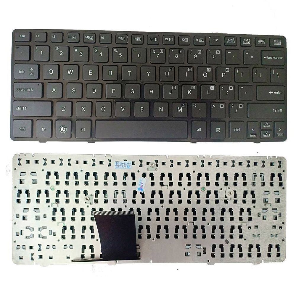 Produto de venda imperdível teclado de laptop dos EUA para HP EliteBook 2560