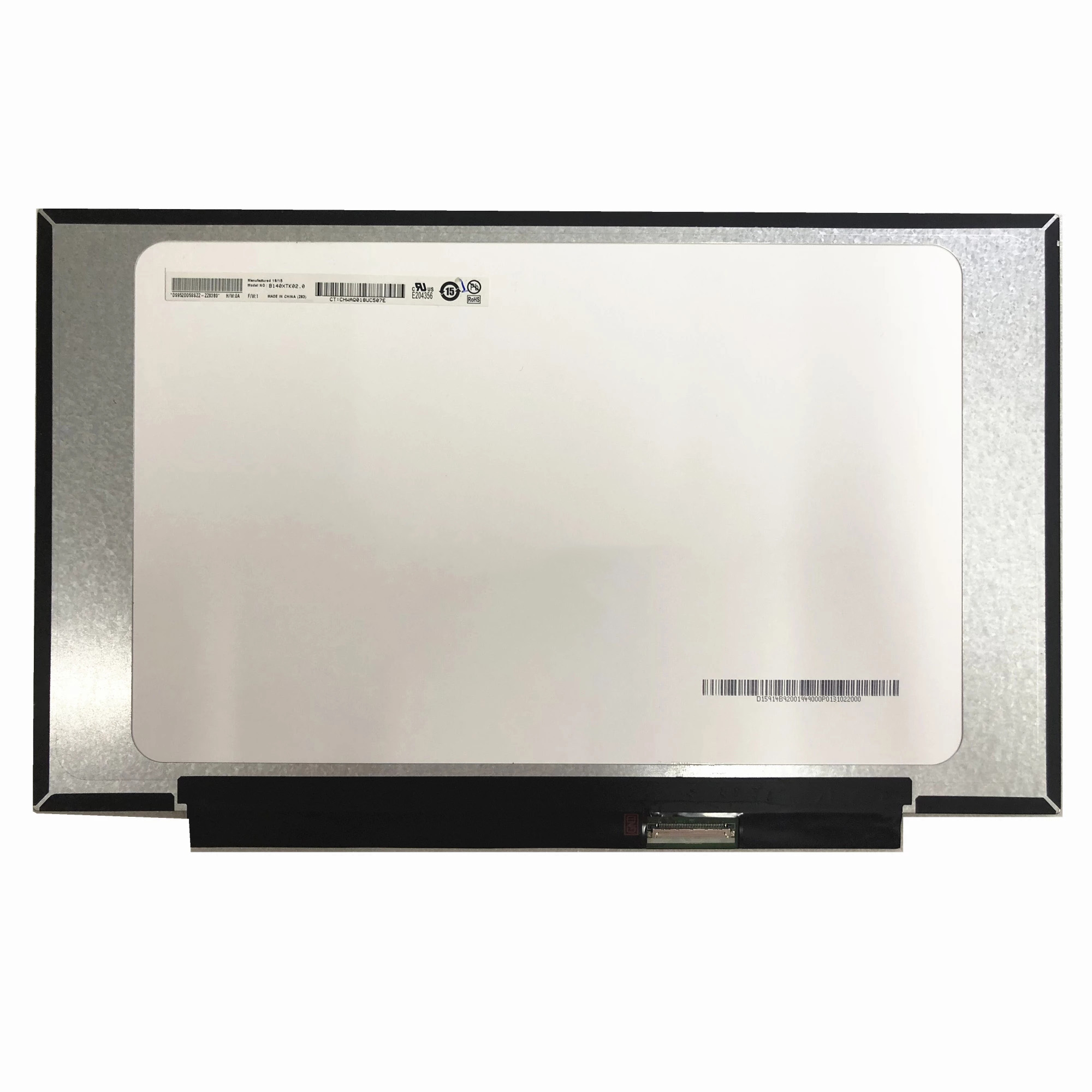 B140XTK02.0 14.0 "WXGA LCD LED Touch Scret LED Display
