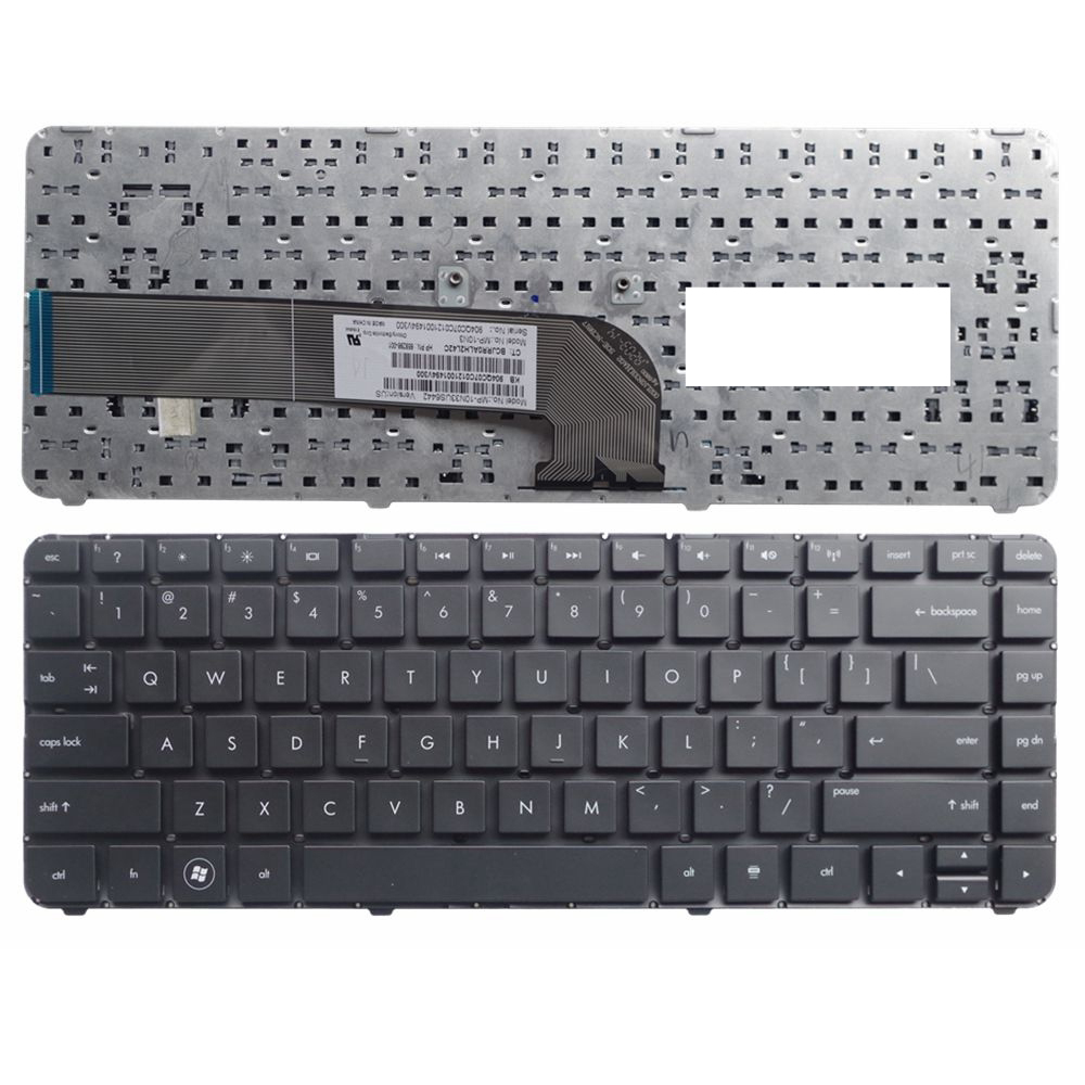 Teclado de notebook de substituição de venda imperdível para teclado de layout HP DV4-3000 EUA