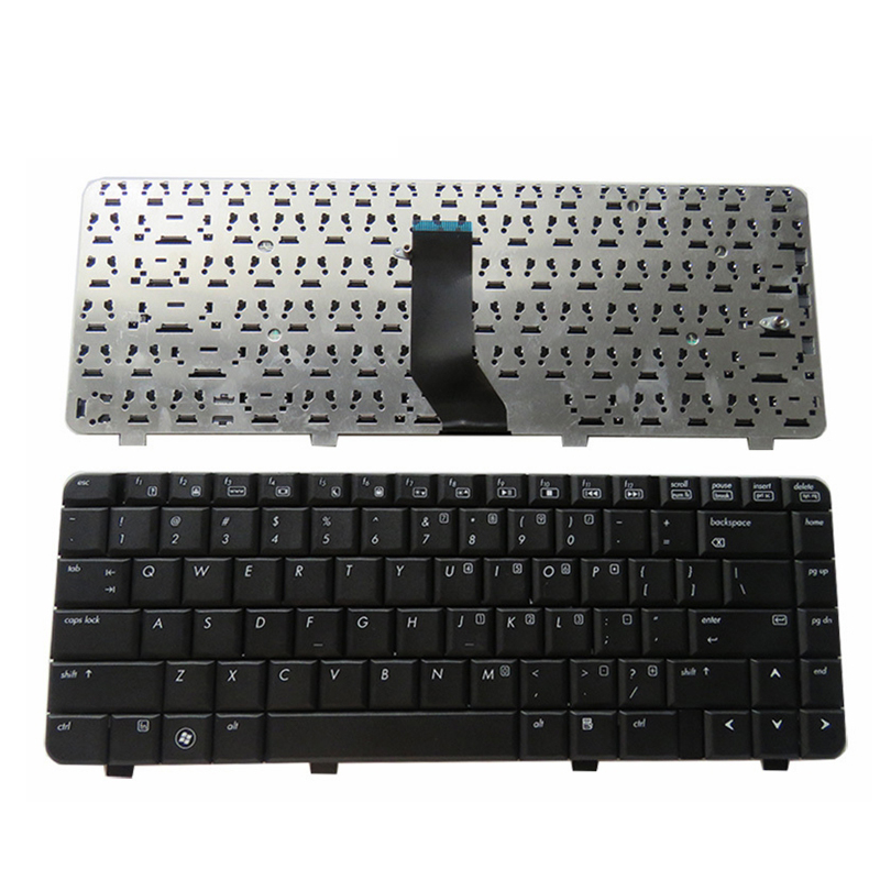 Novo teclado inglês americano adequado para teclado de notebook HP 540