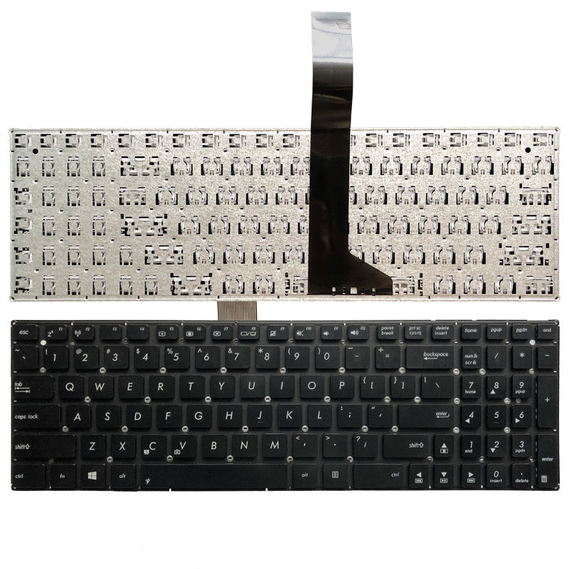 Novo teclado americano para laptop ASUS X550 layout americano