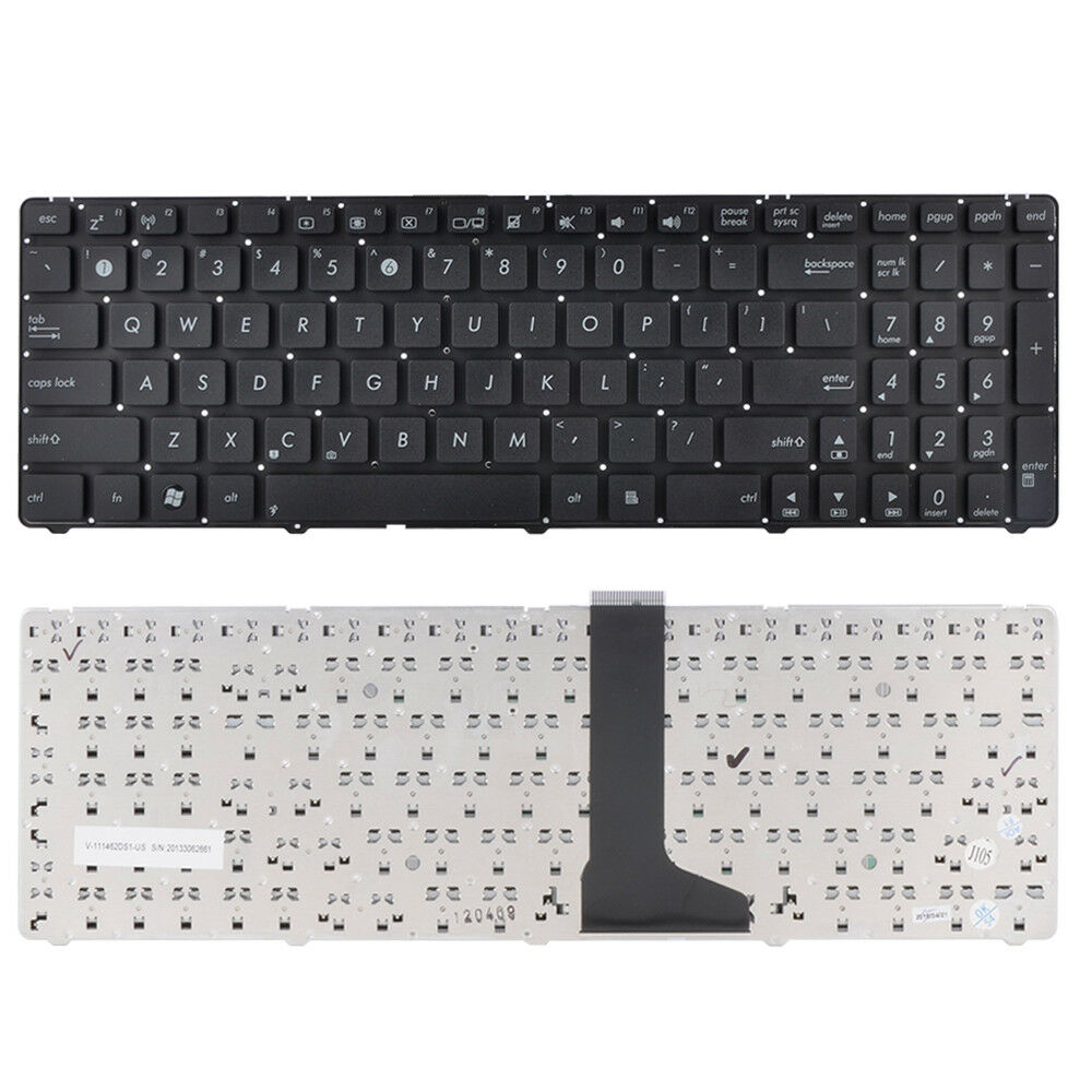 Novo teclado de laptop americano para teclado de layout asus u56