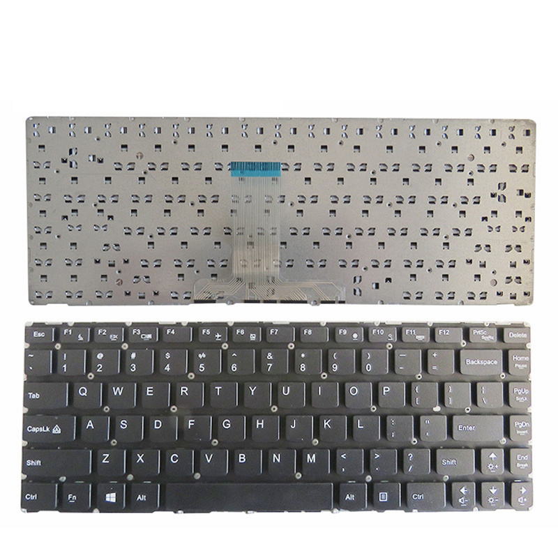 Novo teclado de laptop para layout de teclado Lenovo Y40-70 EUA
