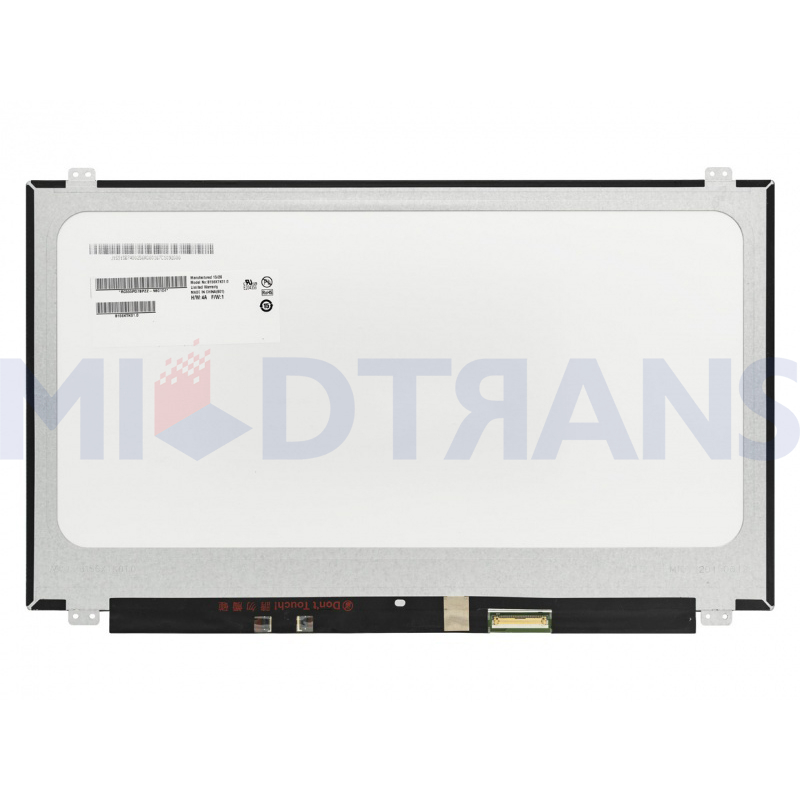 15.6 Tela de toque de laptop B156XTK01.0 HD 1366X768 Painel LCD de toque na célula 40pin EDP