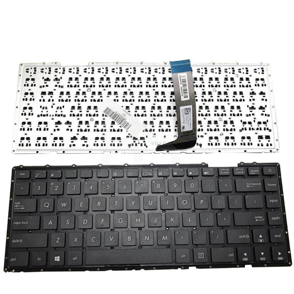 Novo teclado de laptop americano para ASUS X442 layout de teclado em inglês
