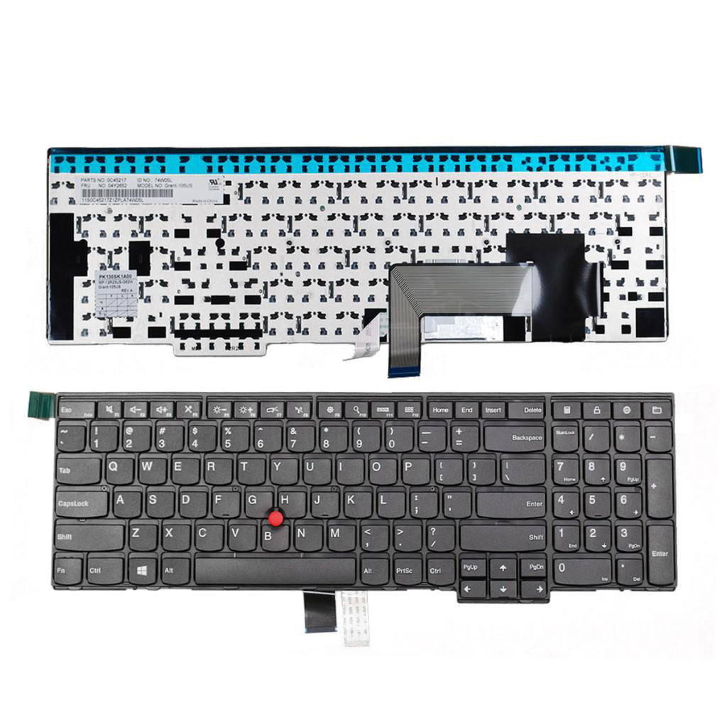 Teclado de laptop americano para Lenovo ThinkPad E531 Layout de teclado americano