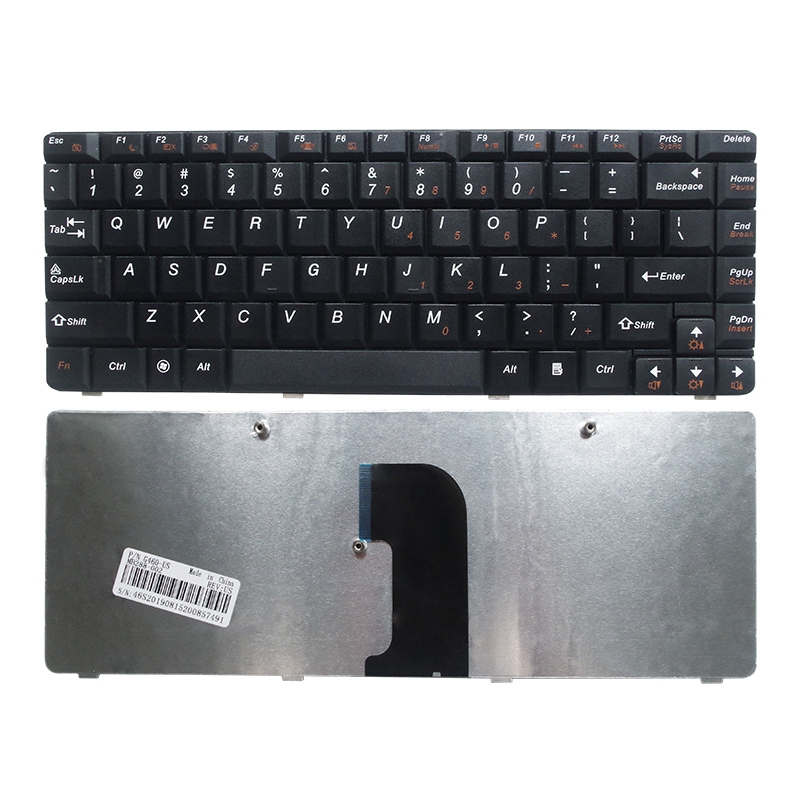 Novo teclado de laptop dos EUA para LENOVO G460 G460A G460E G460AL G460EX G465 layout de teclados em inglês