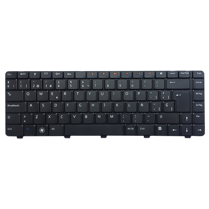 Novo teclado SP para Dell Inspiron 14R N4010 M4010 N4020 N4030 N5030 M5030 teclado para laptop espanhol