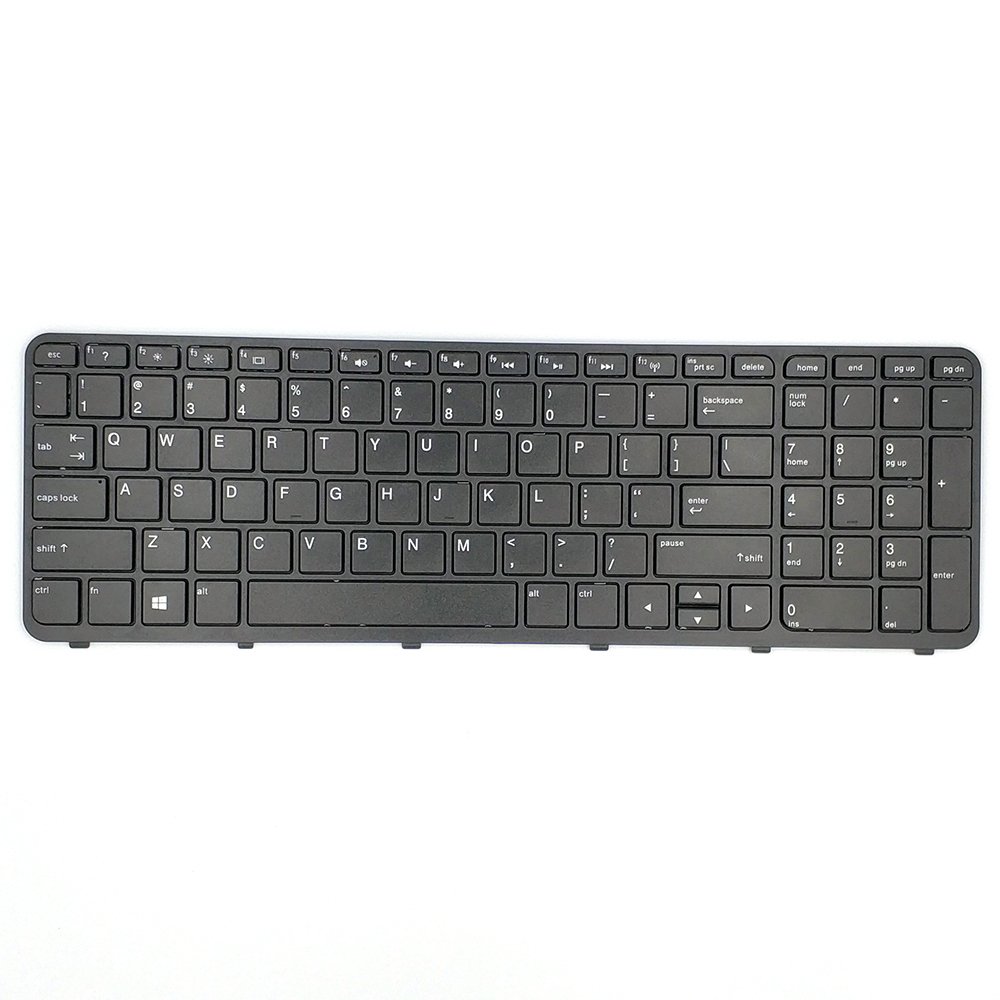 Para HP ProBook 350 G1 com moldura teclado de laptop inglês dos EUA peça de reposição