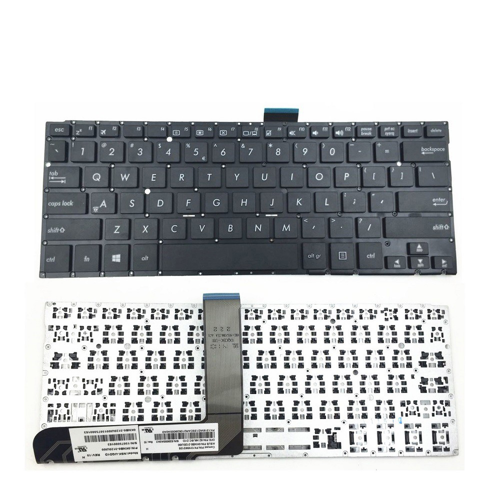 Novo teclado de laptop para asus tp300 preto layout de teclado dos eua