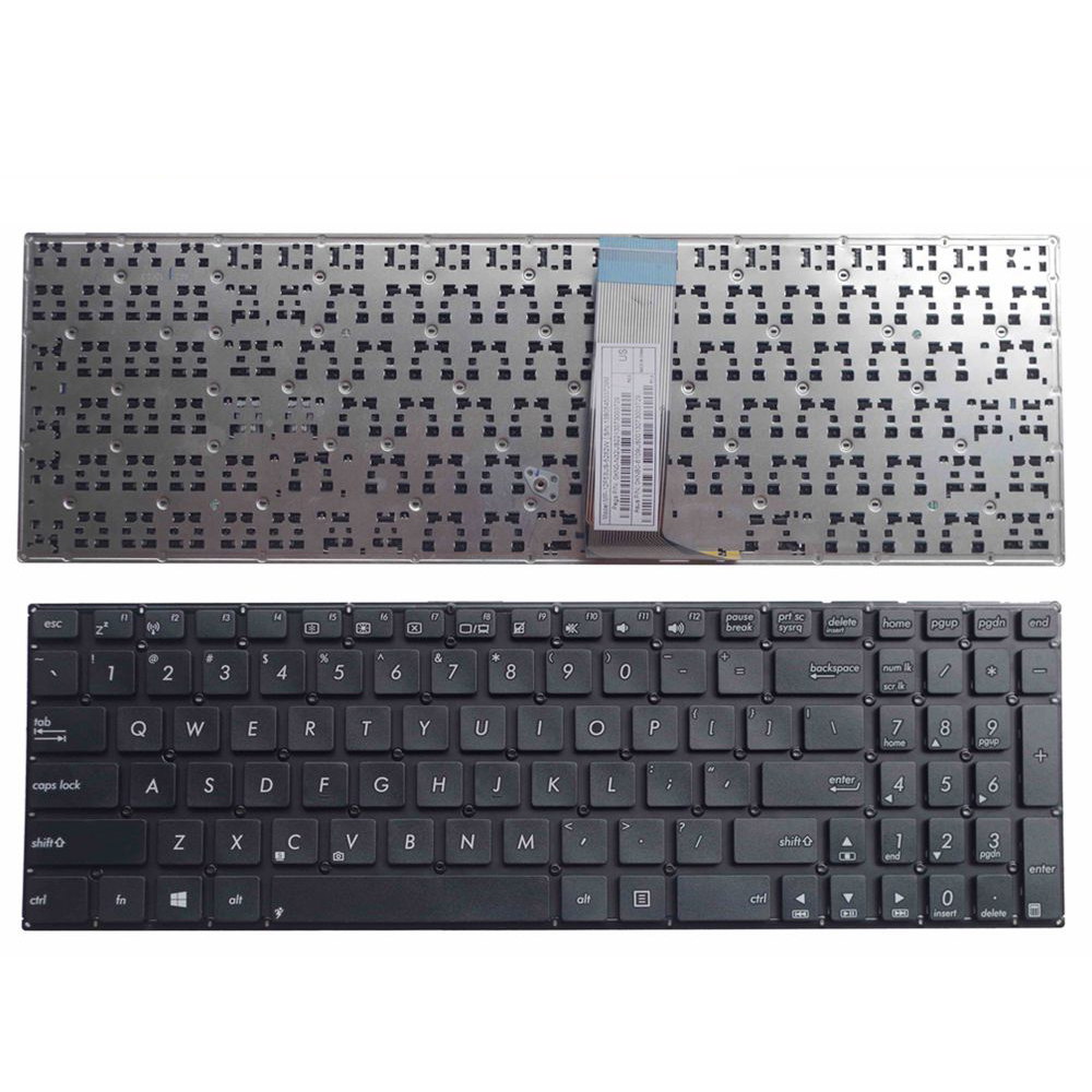Layout de teclado de laptop dos EUA para Asus X502 em inglês