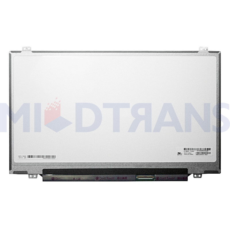 14 "40 pinos HD+ 1600x900 Matriz de exibição B140RW02 V.1 V1 LP140WD2-TLD4 LP140WD2 TLD4 LP140WD2-TLG1 LP140WD2 TLG1