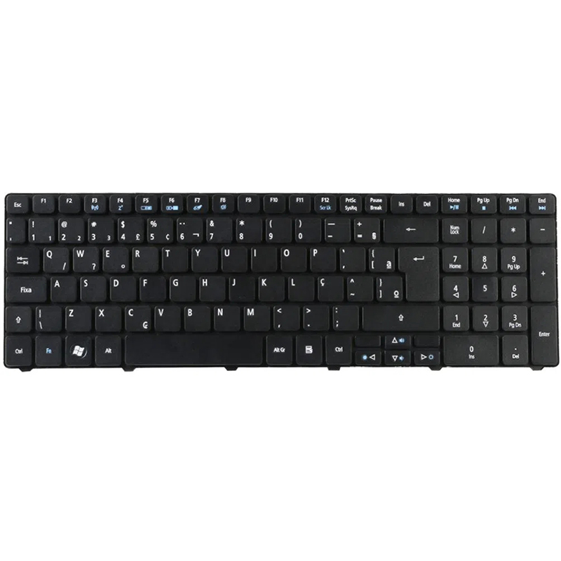 Para Acer PK130C94A25 NOVO TECLADO DE LAPTOPO DE LAPTOPO DE NOTEBOOP BR SUBSTITUIÇÃO